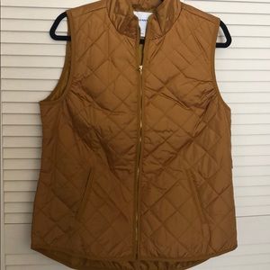 Quilted puffer vest